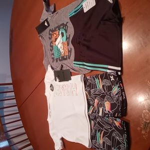Adidas and Hurley short sets size 24 months new with tags.  Prepare for summer!